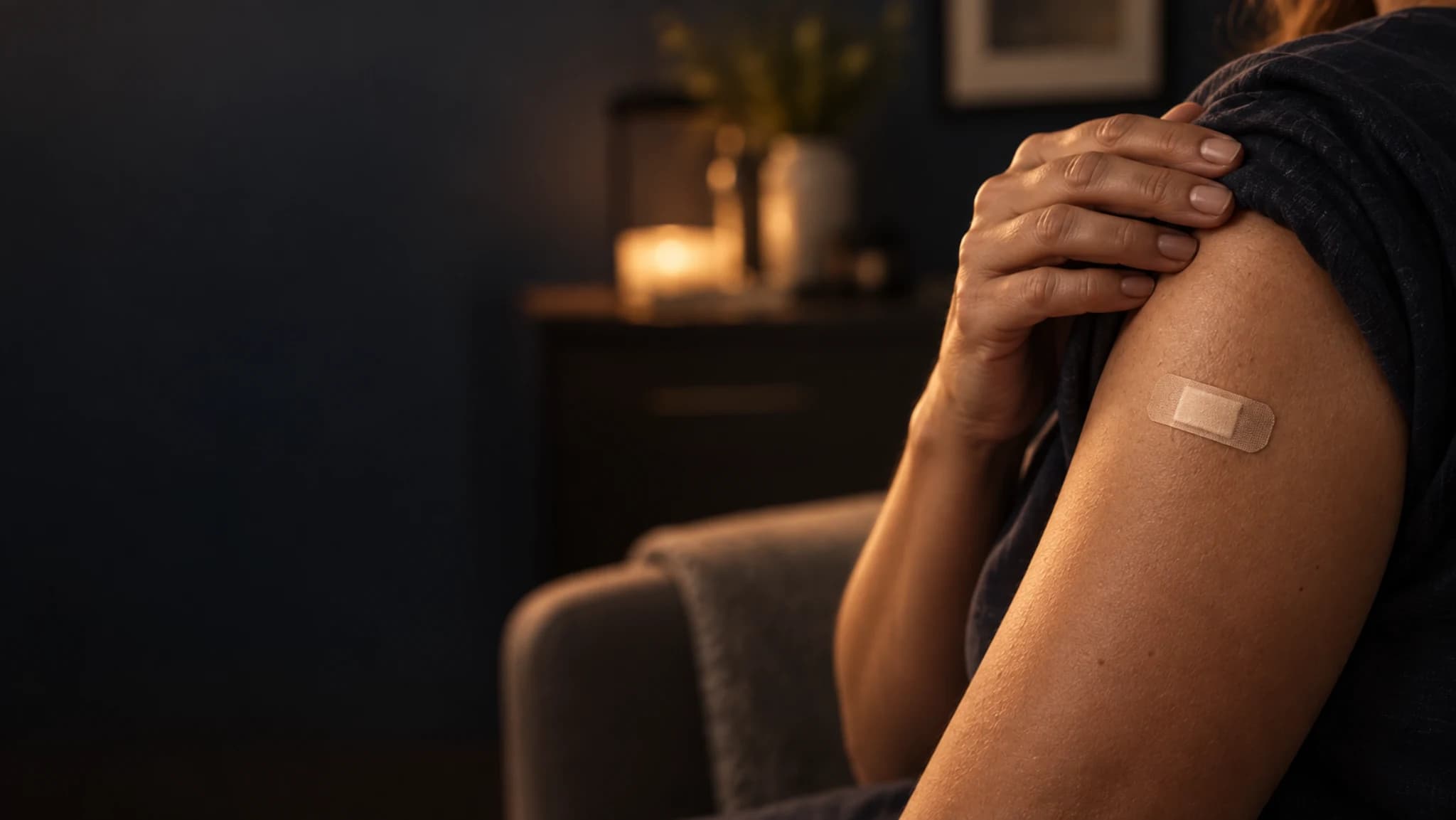 Pansament discret după o intervenție dermatologică minoră